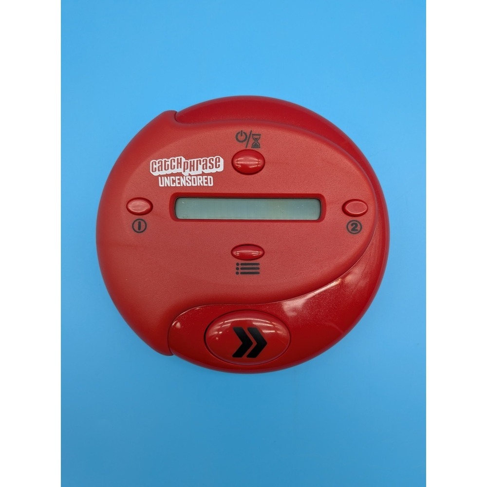 Catch Phrase UNCENSORED Adult Electronic Handheld Game Hasbro - Tested/Working